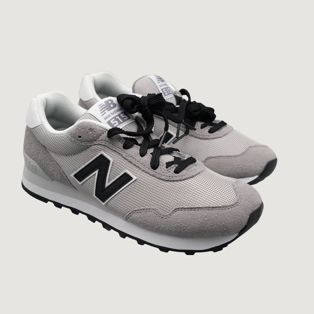 New Balance 515 Sneakers Mens Grey Black Low Top Classic Athletic 7.5